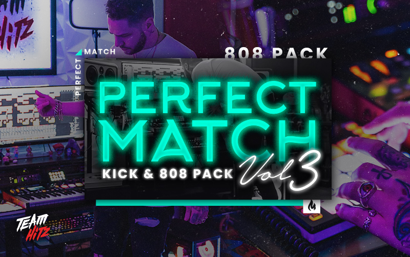 The Perfect Match Kick & 808 Vol3