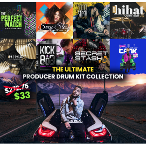THE ULTIMATE PRODUCER DRUMKIT COLLECTION BUNDLE [ LIMITED ] 