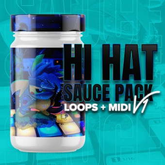 HiHAT SAUCE PACK V1 [Loops + MIDI] 